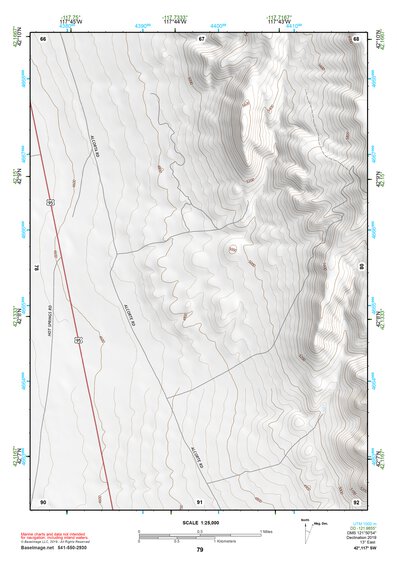 42117SW Page 79 Louse Canyon Topo Preview 1