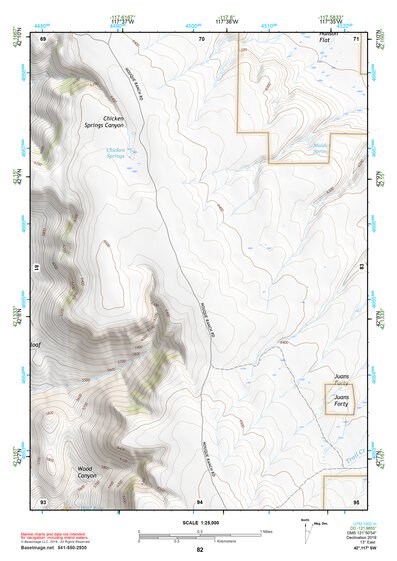42117SW Page 82 Louse Canyon Topo Preview 1