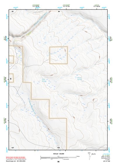 42117SW Page 96 Louse Canyon Topo Preview 1