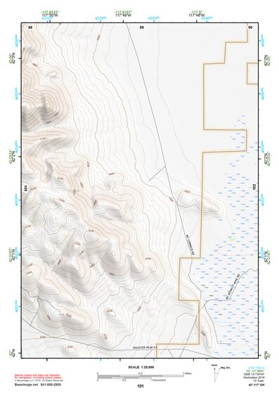 42117SW Page 101 Louse Canyon Topo Preview 1