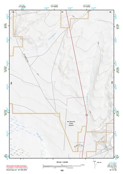 42117SW Page 103 Louse Canyon Topo Preview 1