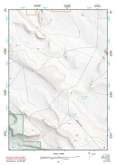 42118NW Page 6 Steens Mountain Topo Preview 1