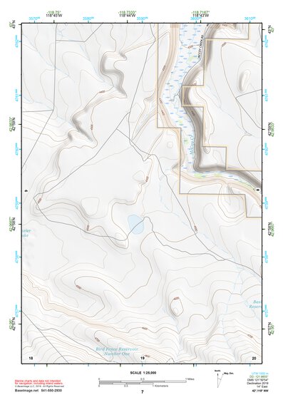 42118NW Page 7 Steens Mountain Topo Preview 1