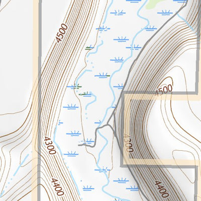 42118NW Page 7 Steens Mountain Topo Preview 3