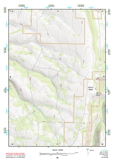 42118NW Page 45 Steens Mountain Topo Preview 1