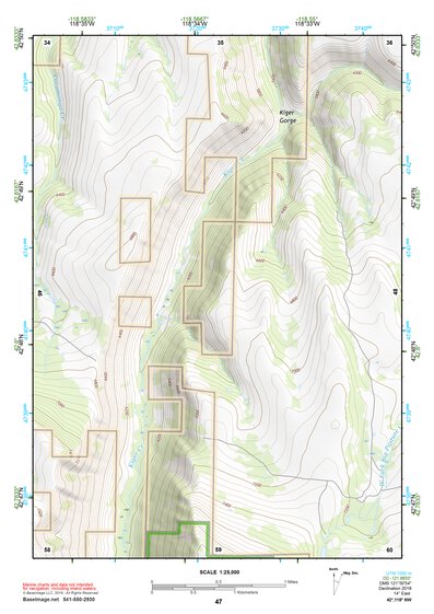 42118NW Page 47 Steens Mountain Topo Preview 1
