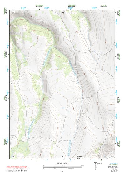 42118NW Page 48 Steens Mountain Topo Preview 1