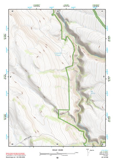 42118NW Page 52 Steens Mountain Topo Preview 1