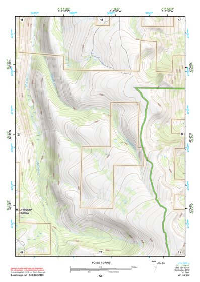 42118NW Page 58 Steens Mountain Topo Preview 1