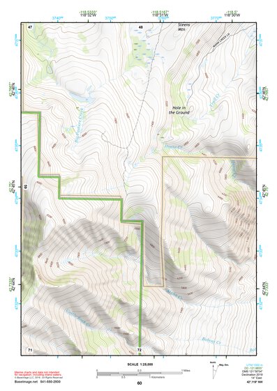 42118NW Page 60 Steens Mountain Topo Preview 1