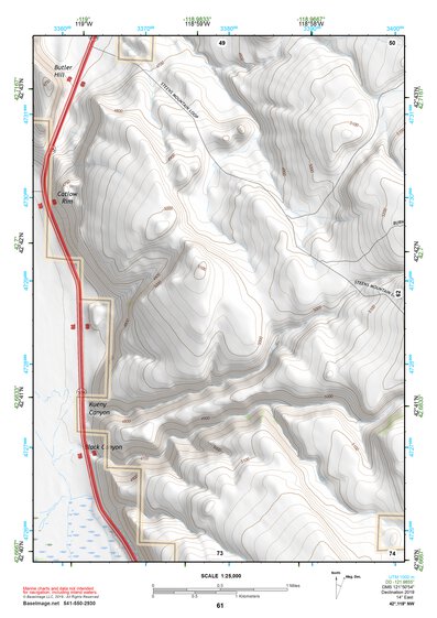 42118NW Page 61 Steens Mountain Topo Preview 1