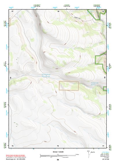42118NW Page 64 Steens Mountain Topo Preview 1