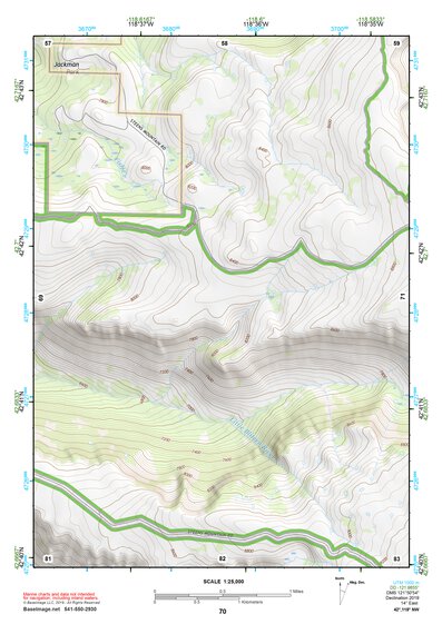 42118NW Page 70 Steens Mountain Topo Preview 1