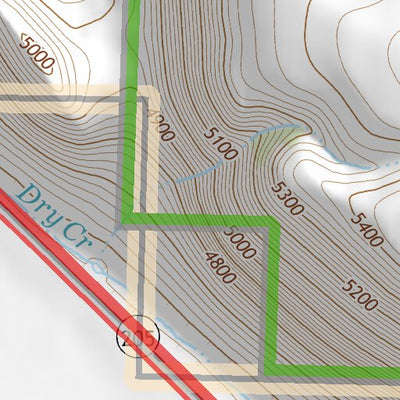 42118NW Page 73 Steens Mountain Topo Preview 2