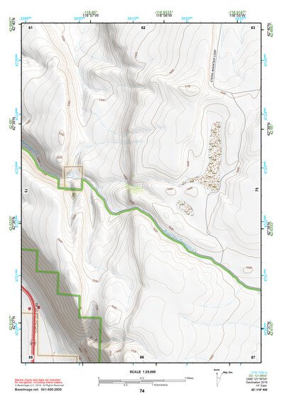 42118NW Page 74 Steens Mountain Topo Preview 1