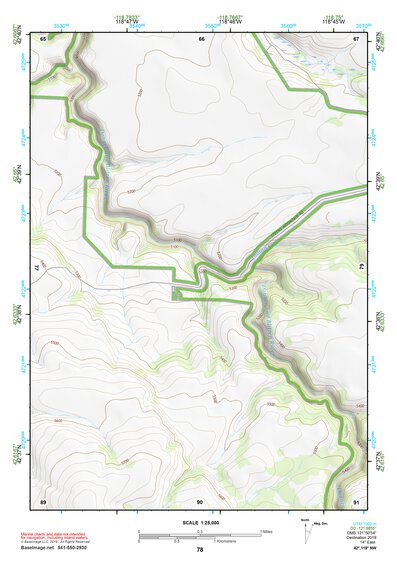 42118NW Page 78 Steens Mountain Topo Preview 1