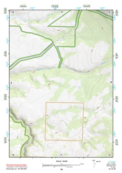 42118NW Page 79 Steens Mountain Topo Preview 1