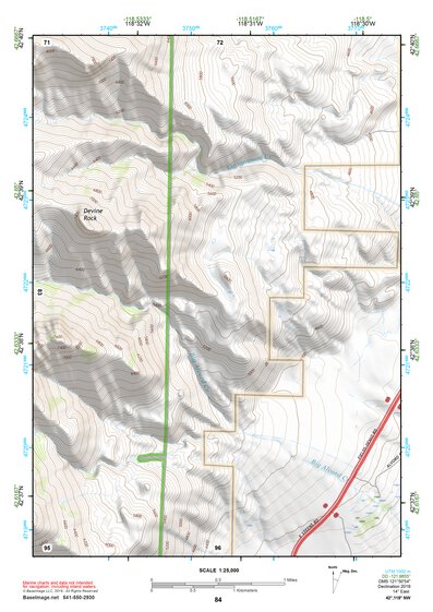 42118NW Page 84 Steens Mountain Topo Preview 1