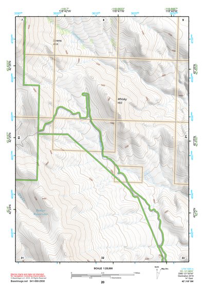 42118SW Page 20 Alvord Lake Topo Preview 1