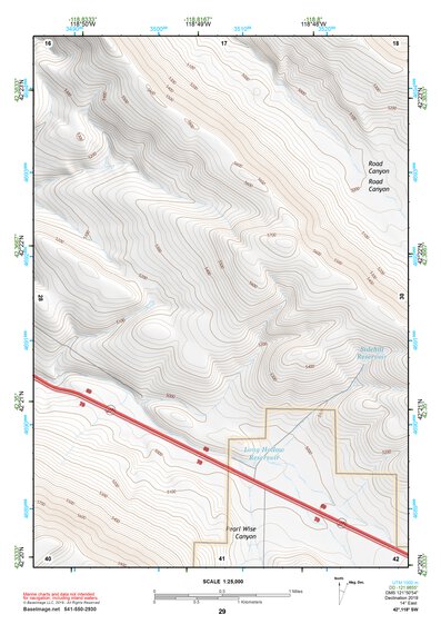 42118SW Page 29 Alvord Lake Topo Preview 1