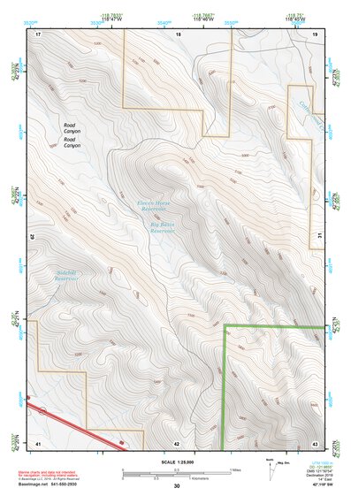 42118SW Page 30 Alvord Lake Topo Preview 1