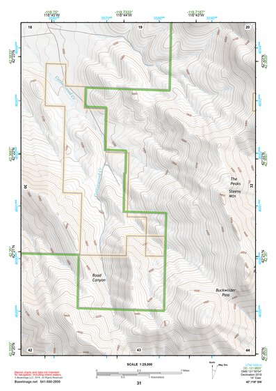 42118SW Page 31 Alvord Lake Topo Preview 1