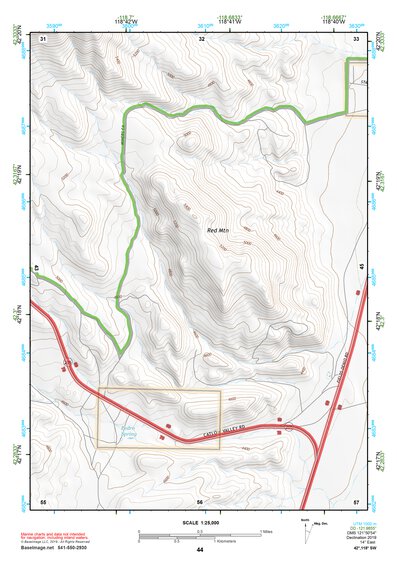 42118SW Page 44 Alvord Lake Topo Preview 1