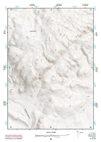 42118SW Page 86 Alvord Lake Topo Preview 1