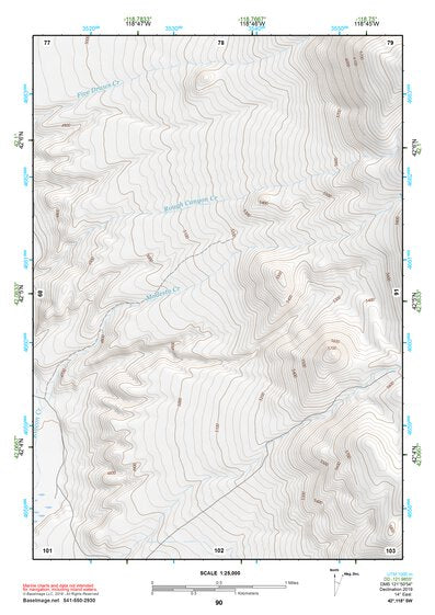 42118SW Page 90 Alvord Lake Topo Preview 1