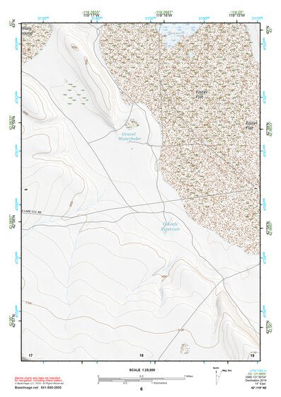 42119NE Page 6 Bluejoint Lake Topo Preview 1