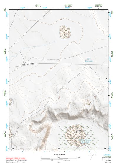42119NE Page 8 Bluejoint Lake Topo Preview 1