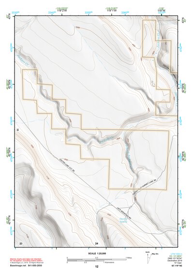 42119NE Page 12 Bluejoint Lake Topo Preview 1