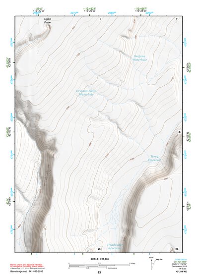 42119NE Page 13 Bluejoint Lake Topo Preview 1