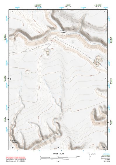 42119NE Page 16 Bluejoint Lake Topo Preview 1