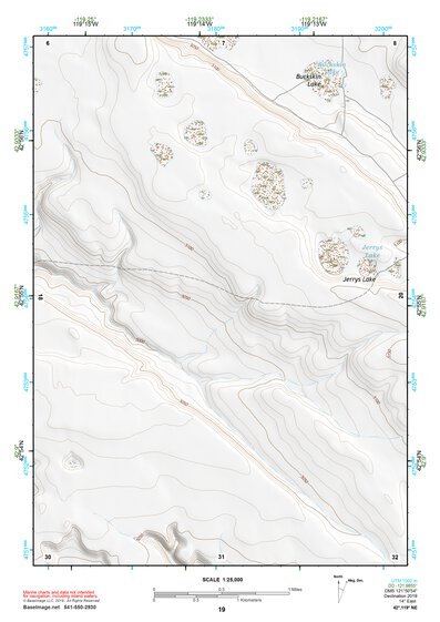 42119NE Page 19 Bluejoint Lake Topo Preview 1