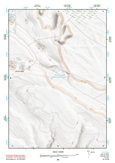 42119NE Page 20 Bluejoint Lake Topo Preview 1