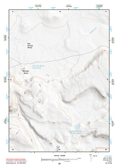42119NE Page 22 Bluejoint Lake Topo Preview 1