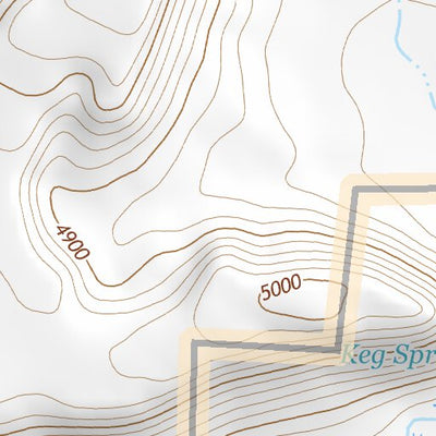 42119NE Page 23 Bluejoint Lake Topo Preview 3