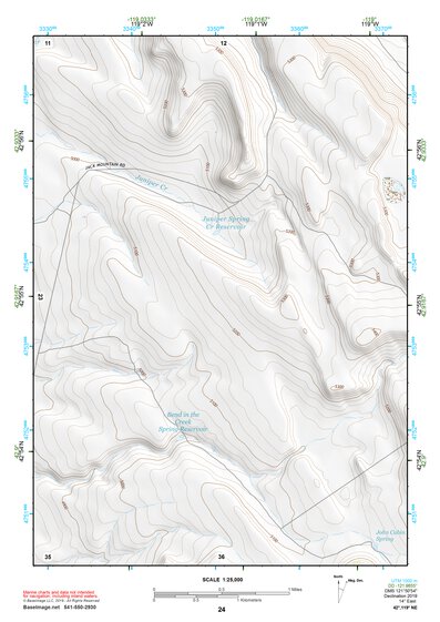 42119NE Page 24 Bluejoint Lake Topo Preview 1