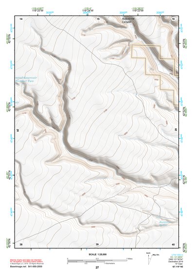 42119NE Page 27 Bluejoint Lake Topo Preview 1