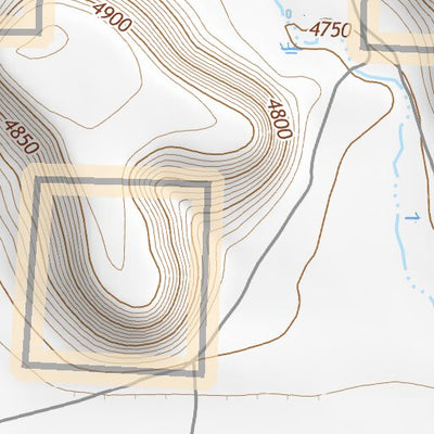 42119NE Page 29 Bluejoint Lake Topo Preview 3