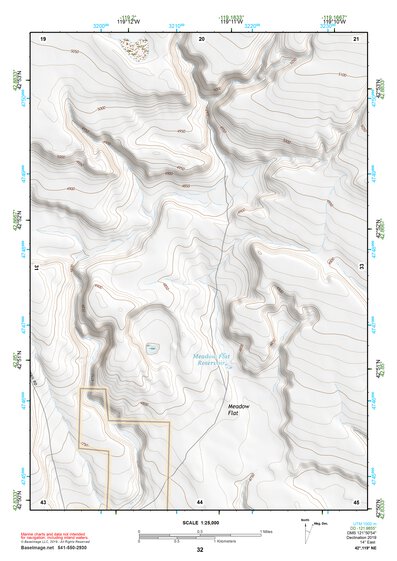 42119NE Page 32 Bluejoint Lake Topo Preview 1