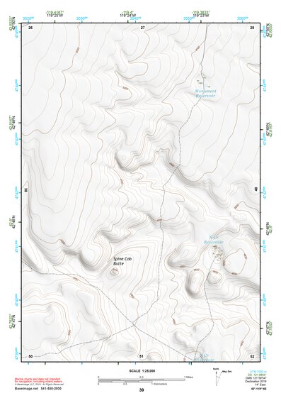42119NE Page 39 Bluejoint Lake Topo Preview 1