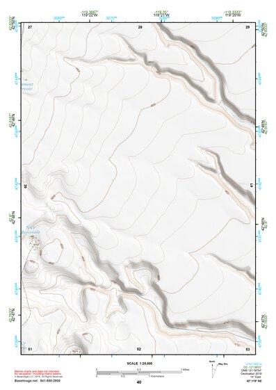 42119NE Page 40 Bluejoint Lake Topo Preview 1