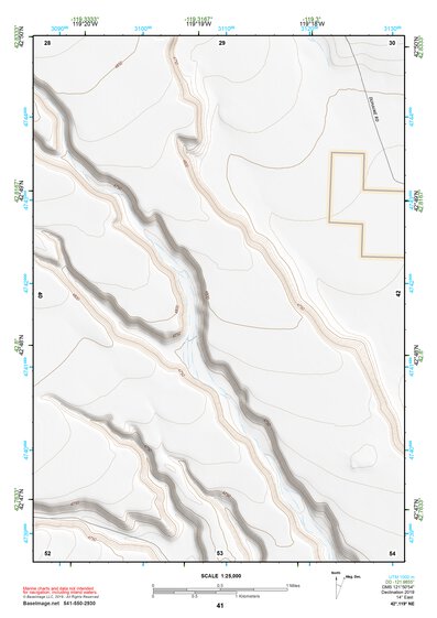 42119NE Page 41 Bluejoint Lake Topo Preview 1