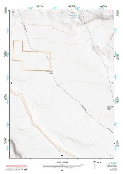 42119NE Page 42 Bluejoint Lake Topo Preview 1
