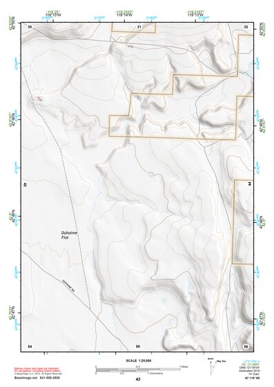 42119NE Page 43 Bluejoint Lake Topo Preview 1