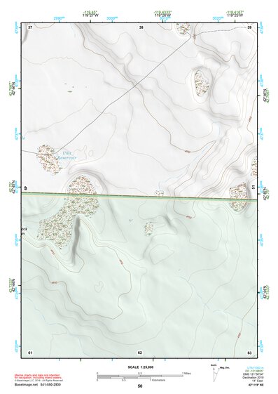 42119NE Page 50 Bluejoint Lake Topo Preview 1