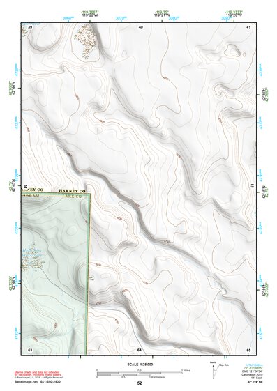 42119NE Page 52 Bluejoint Lake Topo Preview 1