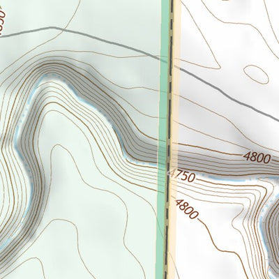 42119NE Page 64 Bluejoint Lake Topo Preview 3